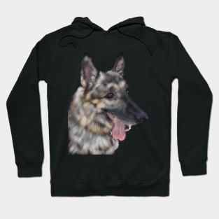 Happy German Shepherd Hoodie